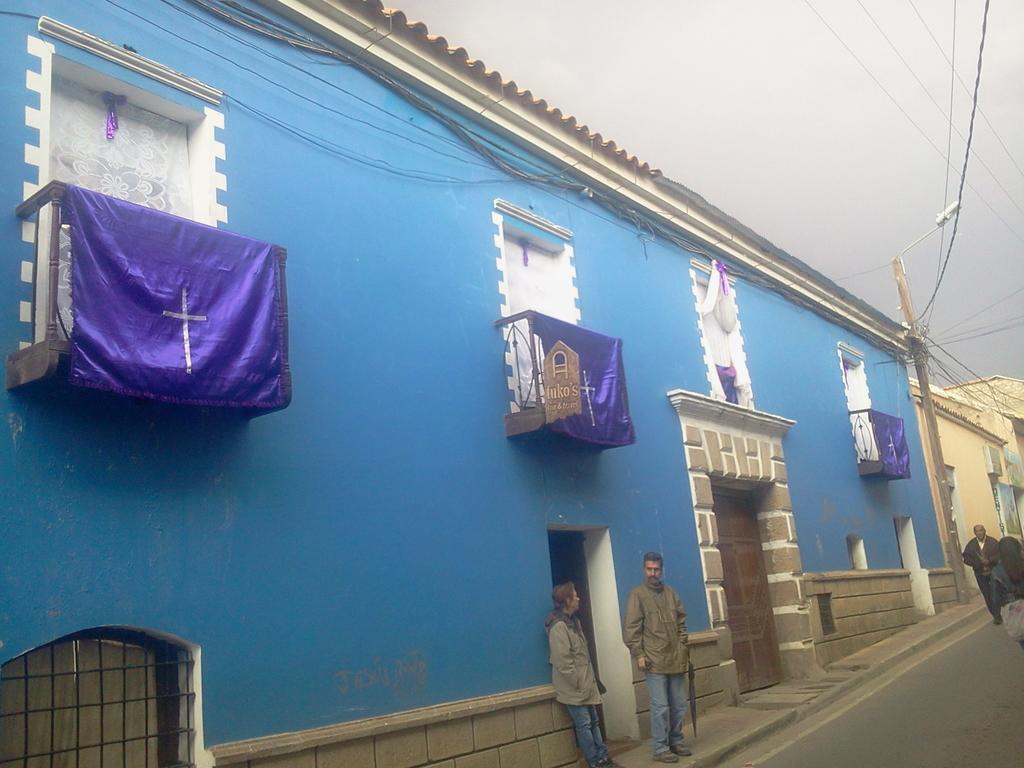 Hostal Tukos La Casa Real Potosí Buitenkant foto